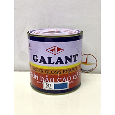 Sơn dầu Galant màu Ocean Blue 517 _ 0.8L