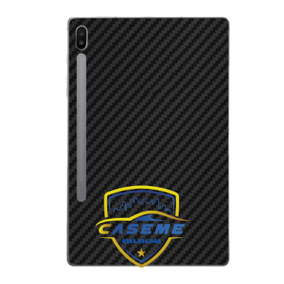 Miếng Dán Sợi Carbon 3D Bảo Vệ Mặt Sau Cho Samsung Galaxy Tab S7, S8, S9 - Hàng Nhập Khẩu