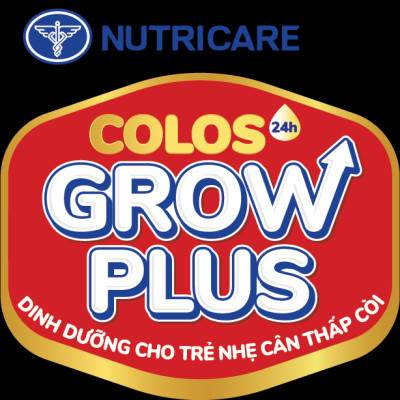 Sữa bột Nutricare Colos 24h Grow Plus 0+ giúp trẻ phát triển toàn diện (800g)