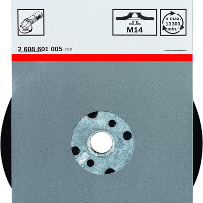 MIẾNG ĐỆM CAO SU M14/115MM BOSCH 2608601005 - HÀNG CHÍNH HÃNG
