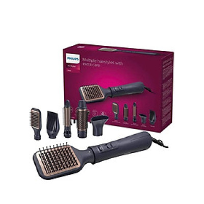 Bộ lược sấy và tạo kiểu tóc 5 in 1 Philips Serie 5000 BHA530/00 Hàng chính hãng