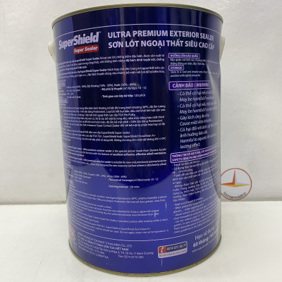 Sơn lót chống kiềm ngoại thất siêu cao cấp TOA Supershield Sealer _5L
