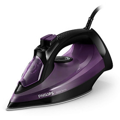 Bàn là hơi nước Philips DST5030/80 series 5000 màu tím/đen Hàng chính hãng
