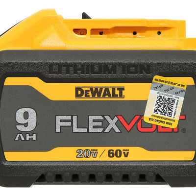PIN CHO MÁY KHOAN 20V/60V DEWALT DCB609-KR - HÀNG CHÍNH HÃNG