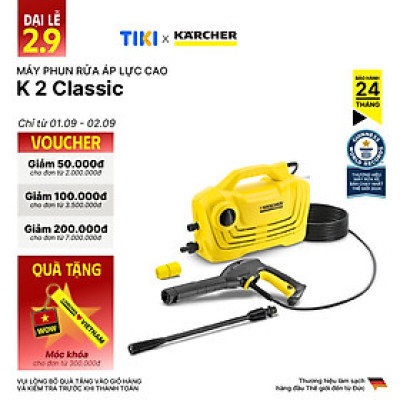 Máy phun rửa áp lực cao Karcher K2 Classic 