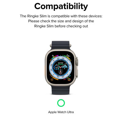 Bộ 2 Ốp dành cho Apple Watch Ultra 2/1 RINGKE Slim - Hàng Chính Hãng