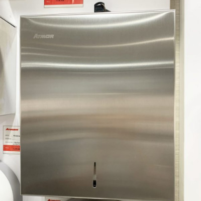 Hộp Đựng Giấy Vệ Sinh Inox Cao Cấp Gắn Tường ATMOR TD-8314 (HÀNG CHÍNH HÃNG)