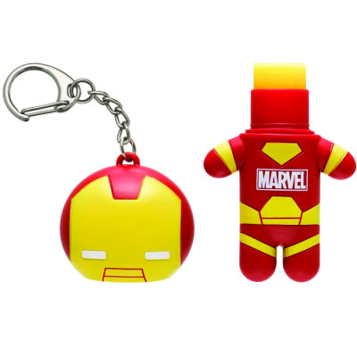 Lip Smacker - Son Siêu Anh Hùng Marvel – Người sắt - Marvel Super Hero Lip Balm – Iron Man Billionaire Punch 
