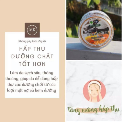 Tẩy Tế Bào Chết Thiên Nhiên Cho Da Mặt Mẹ Ken 50ml