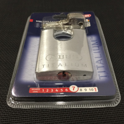 Ổ khóa chống cắt ABUS 66CSTI/60 Titalium (60mm)