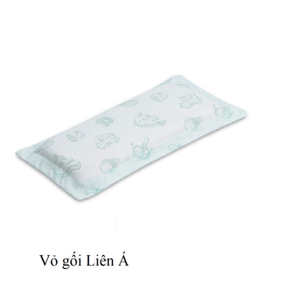 Vỏ Gối Đầu Liên Á Oval - Vỏ Gối Nằm Cotton 100%