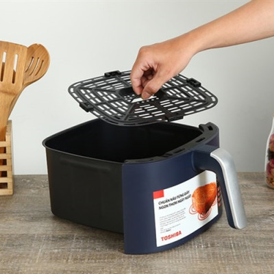 Nồi chiên không dầu 7.4L Toshiba AF-74CS2SRVN(B)  - Hàng chính hãng