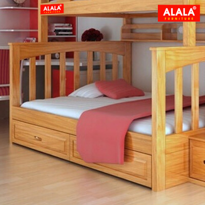 Giường tầng ALALA103 cao cấp/ Miễn phí vận chuyển và lắp đặt/ Đổi trả 30 ngày/ Sản phẩm được bảo hành 5 năm từ thương hiệu ALALA/ Chịu lực 700kg
