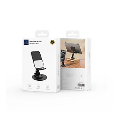 Giá Đỡ Để Bàn WiWU Dùng Cho Điện Thoại Và Máy Tính Bảng ZM011 Xoay 360 Độ - Hàng Chính Hãng