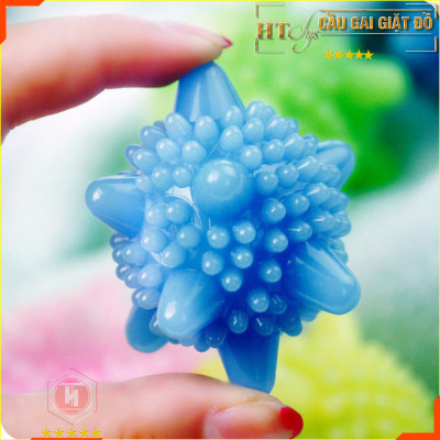 COMBO 4 ĐẾ CHỐNG RUNG MÁY GIẶT + 10 BÓNG GIẶT CẦU GAI QUẦN ÁO HT SYS
