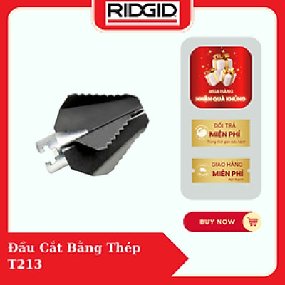 Phụ Kiện Máy Thông Tắc Đường Ống Đầu Cắt Bằng Thép RIDGID T213 Spear 1" (63045) Số 1 Tại Mỹ - Hàng Chính Hãng