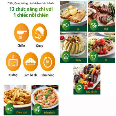 Nồi Chiên Không Dầu Philips HD9280/90, 2000W-6.2Lit, Kết Nồi Wifi, Hàng Chính Hãng