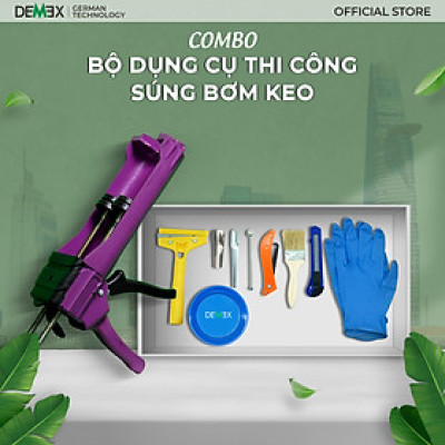 Bộ Dụng Cụ Thi Công Keo Chà Ron 2 Thành Phần - Keo Chít Mạch Chống Thấm, Không Chứa Chất Gây Ung Thư