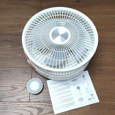 Quạt tích điện gấp gọn thông minh RoHS 10800mAh dùng tới 50h khiển từ xa xuất EU - Hàng chính hãng