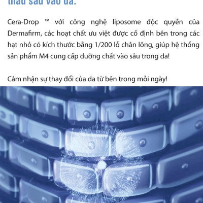  Nước cân bằng dưỡng ẩm đa tầng chống mất nước xuyên biểu bì Dermafirm Moist Barrier Boosting Toner M4 200ml