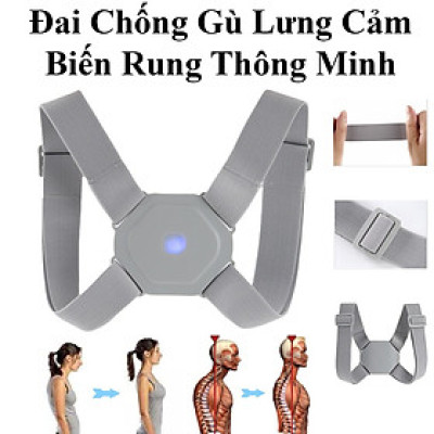 Đai Chống Gù Lưng Thông Minh Cảm Biến Rung Khi Ngồi Sai Tư Thế
