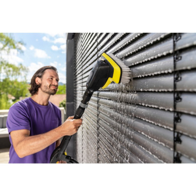 Bàn chải đa năng 3 trong 1 WB 7 Plus Karcher: kết hợp với máy phun rửa áp lực cao Karcher để làm sạch xe hơi, xe máy - Hàng Chính Hãng