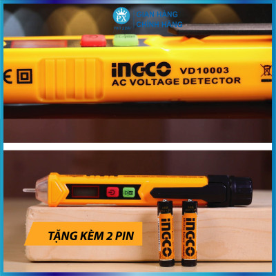 Bút thử điện kỹ thuật số INGCO VD10003