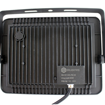 Đèn Pha LED GS-PN50 Công suất 50W Siêu Mỏng (Ánh sáng vàng)