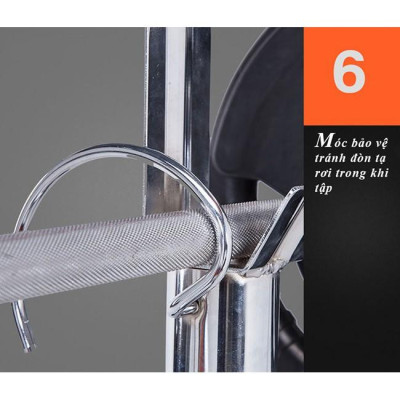 Ghế tập tạ GM 4380 (chưa bao gồm đòn và tạ)