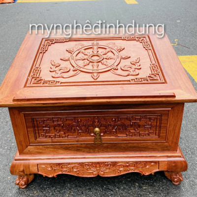 KỆ KINH GỖ HƯƠNG ĐÁ KT 37×47×37CM 
