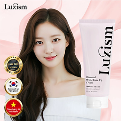 Kem nâng tông trắng da Diamond Luxism 200ml – làm trắng da mặt & body tone-up cream tự nhiên