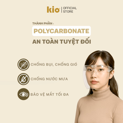 [QUÀ TẶNG] Kính Bảo Hộ Asia Face Shield Chống Khói Bụi Đường, Bảo Vệ Mắt