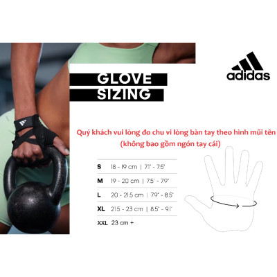 Găng Tay Thể Thao ADIDAS ADGB-1502BK Women