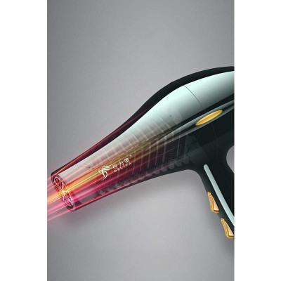 Máy sấy tóc hai chiều DELIYA 8020 xanh lá công suất lớn 2200W -Tặng kèm bộ bấm 7 món 