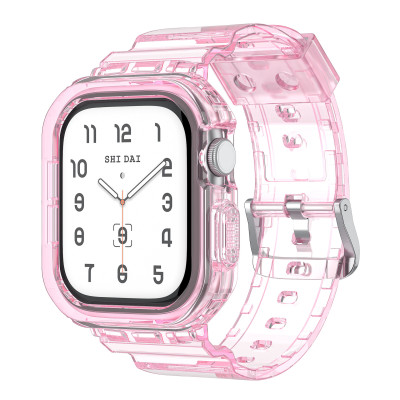 Ốp Case bảo vệ tích hợp dây đeo Couple Style cho Apple Watch Series 10 Size 42mm / 46mm - Hàng Chính Hãng