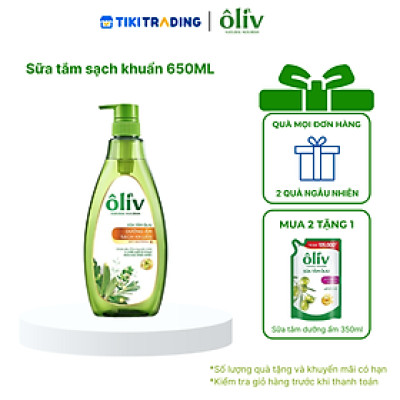 Sữa Tắm Dưỡng Da Ôliv - 650ml