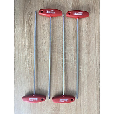 Tay vặn lục giác chữ T Wiha 00915 (4 x 350 x 382)