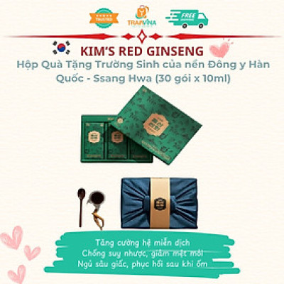 Hộp Quà Tặng Trường Sinh của nền Đông y Hàn Quốc Kim