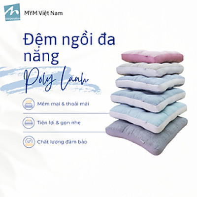 Đệm Ngồi Đa Năng MYM Đàn Hồi, Thoáng Khí Chống Đau Mỏi Ê Mông (Mẫu Ngẫu Nhiên)