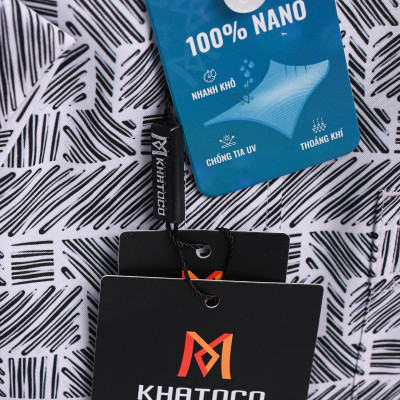 Áo sơ mi khatoco tay ngắn