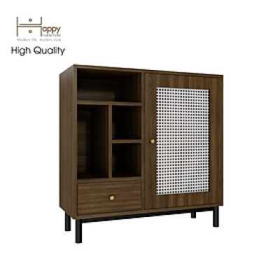 [Happy Home Furniture] ROTAN, Tủ lưu trữ 1 ngăn kéo - chân sắt, 84cm x 32cm x 84cm ( DxRxC), TCM_129
