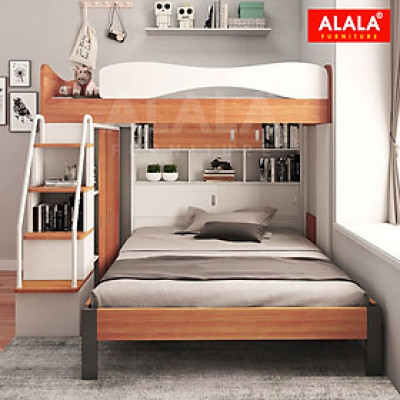 Giường tầng ALALA150 đa năng/ Miễn phí vận chuyển và lắp đặt/ Đổi trả 30 ngày/ Sản phẩm được bảo hành 5 năm từ thương hiệu ALALA/ Chịu lực 700kg