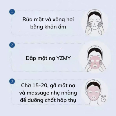 Sản phẩm dụng cụ làm đẹp cho bạn gái  _ Set 10 miếng mặt nạ tế bào gốc dưỡng ẩm làm đẹp cho mặt 