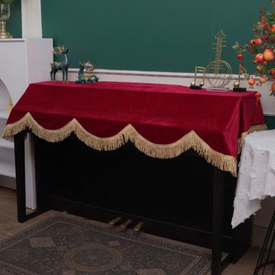 Bộ phủ đàn piano điện tử 88 phím phong cách Châu Âu cổ điển sang trọng chống bụi chống xước - Hàng chính hãng