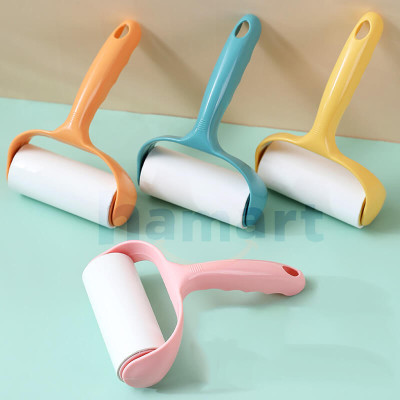 Cây Lăn Bụi Quần Áo Đa Năng Kèm Lõi 60 Lớp Lăn Tóc Làm Sạch Ga Giường Tiện Lợi TẶNG Móc Treo