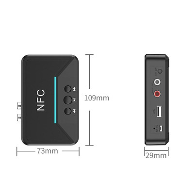SOAIY Thiết Bị Nhận Bluetooth, NFC Cho Loa Và Amply BT200 - Hàng Nhập Khẩu