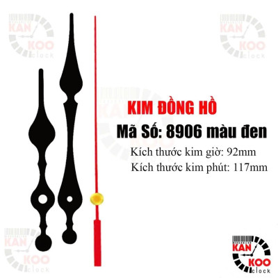 Kim đồng hồ treo tường SIÊU BỀN - Bảo Hành 24 Tháng mã 8096