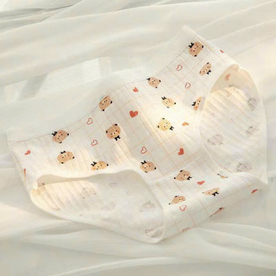 SET 5 QUẦN LÓT GẤU CAM DỄ THƯƠNG TỪ 40-60KG DÀNH CHO NỮ