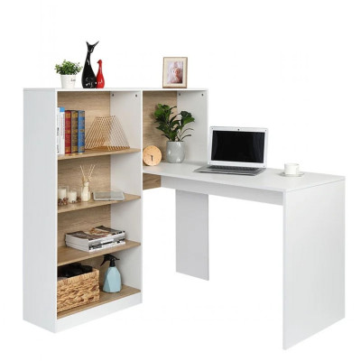 Bàn làm việc chữ L độc đáo SMLIFE Darcy
