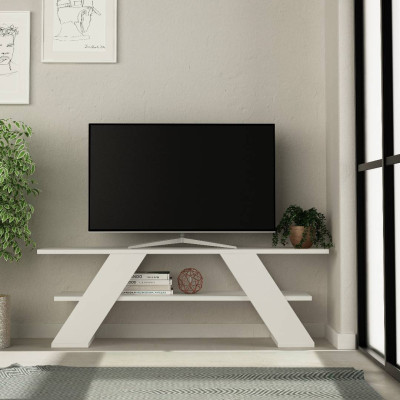 Kệ để tivi phòng ngủ bằng gỗ SMLIFE Tioga